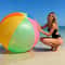 Neon Transparent Inflatable Beach Ball For Pool Party Fun Durable PVC Summer Water Toy 5