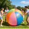Neon Transparent Inflatable Beach Ball For Pool Party Fun Durable PVC Summer Water Toy 1
