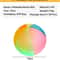 Neon Transparent Inflatable Beach Ball For Pool Party Fun Durable PVC Summer Water Toy 2