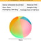 Neon Transparent Inflatable Beach Ball For Pool Party Fun Durable PVC Summer Water Toy 2