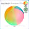 Neon Transparent Inflatable Beach Ball For Pool Party Fun Durable PVC Summer Water Toy 4