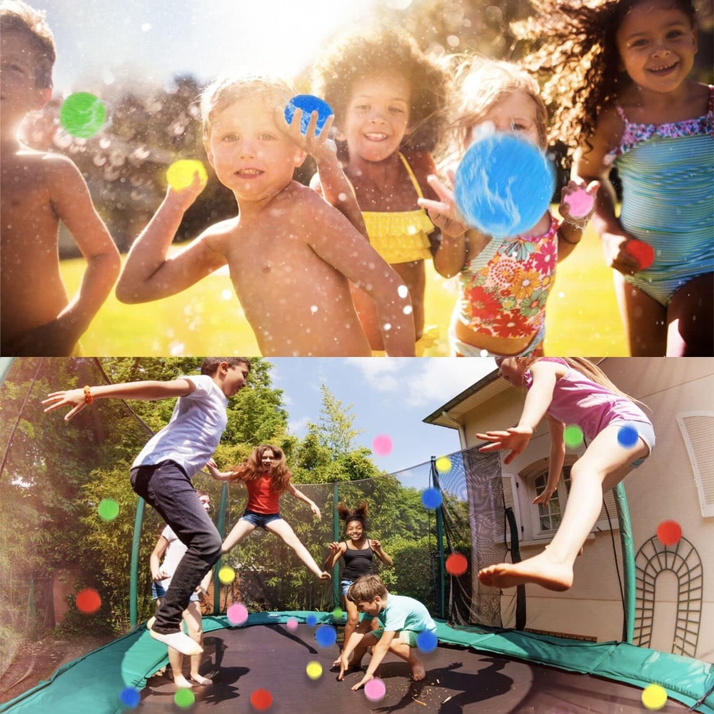 SplashBurst Kids Water Ball Toy Set For Pool Beach Fun 1