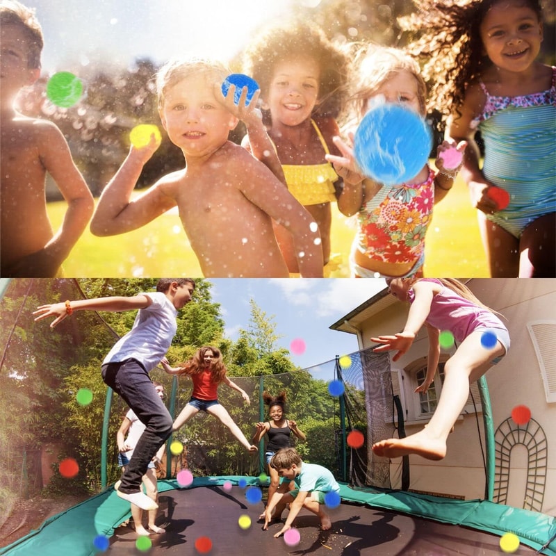 SplashBurst Kids Water Ball Toy Set For Pool Beach Fun 1