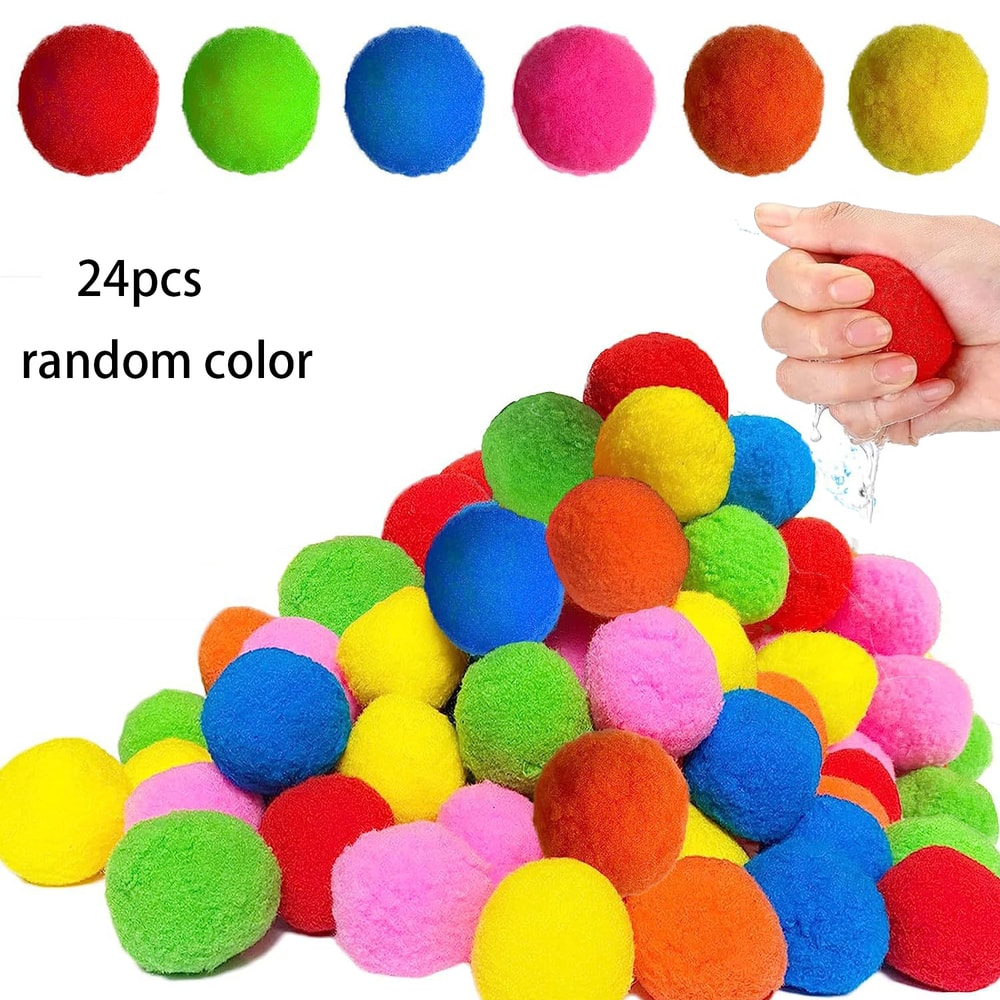 SplashBurst Kids Water Ball Toy Set For Pool Beach Fun 4