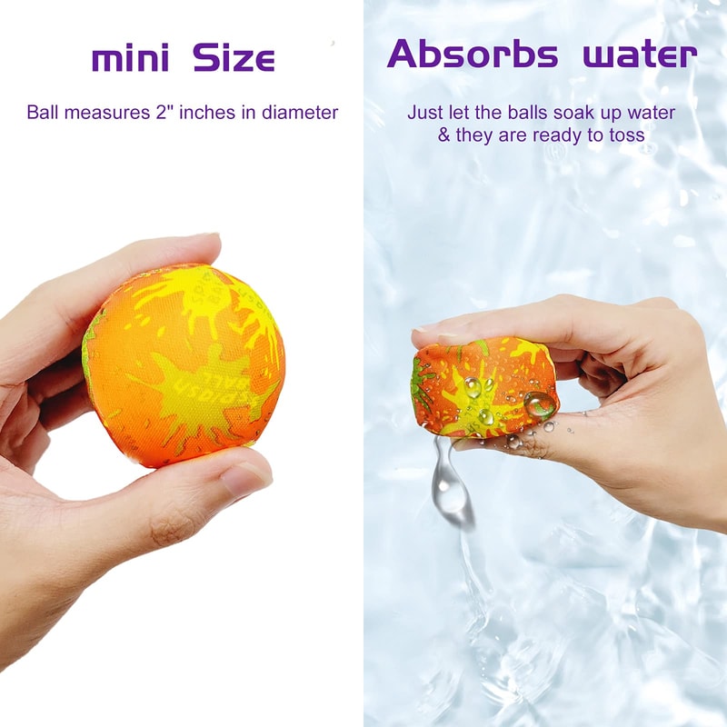 Reusable Water Splash Balls Set For Kids Pool Toys And Summer Water Fun 2