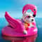 Flamingo Baby Swim Ring Inflatable Pool Float Seat For Kids Summer Water Fun 0