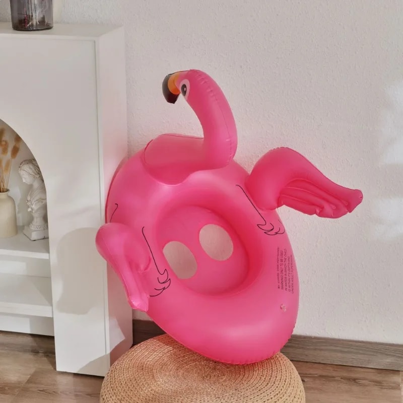 Flamingo Baby Swim Ring Inflatable Pool Float Seat For Kids Summer Water Fun 4