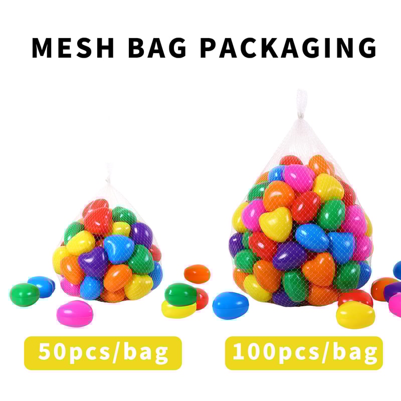 Heart Shape Ball Pit Balls Set Soft Ball Pit Balls For Kids Playhouses Tents 1
