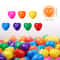 Heart Shape Ball Pit Balls Set Soft Ball Pit Balls For Kids Playhouses Tents 4