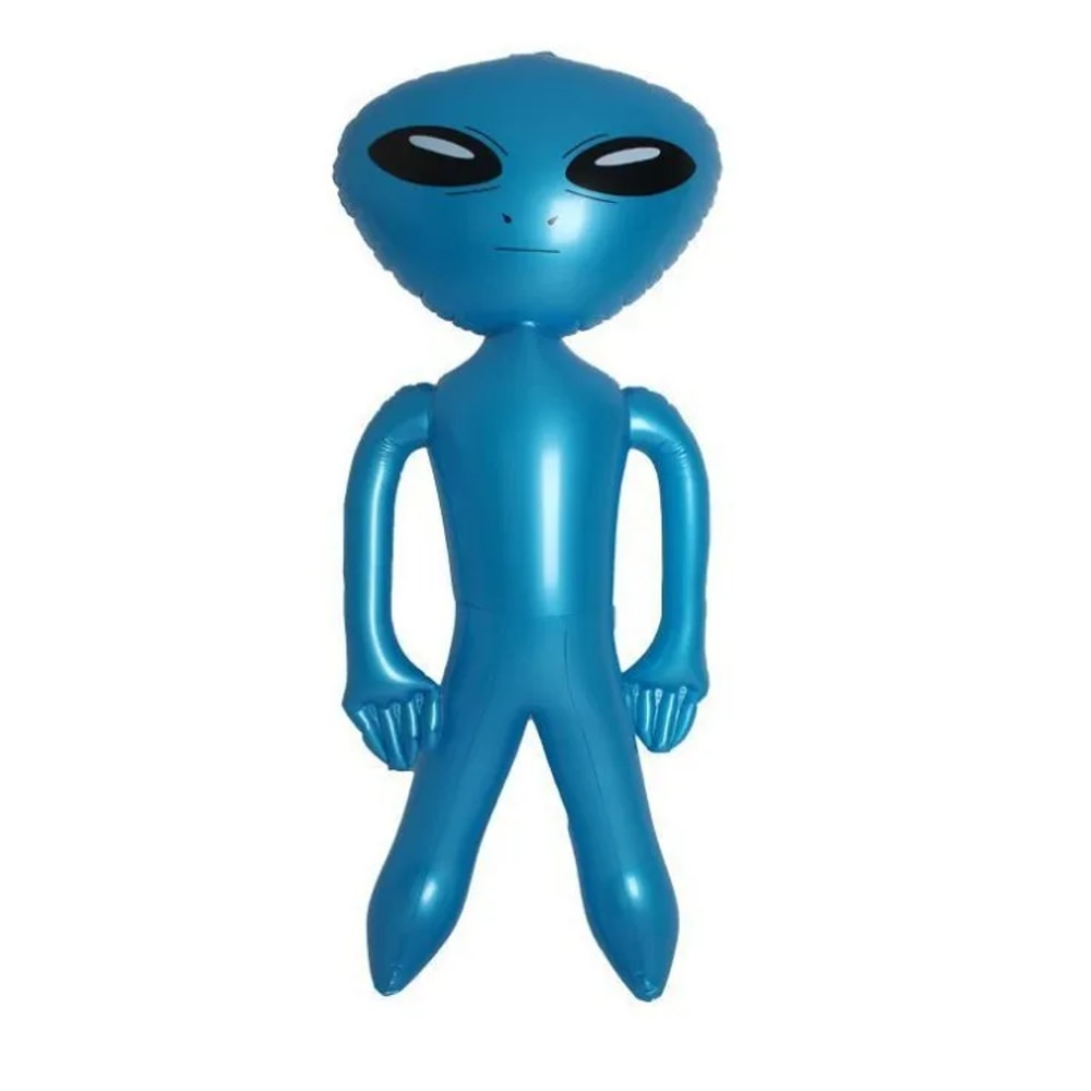 Inflatable Alien Party Prop Giant PVC Alien Doll For Pool Party Decorations Beach Fun 6