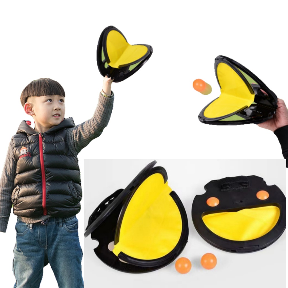 Outdoor Toss Catch Ball Game Set Throw And Catch Game For Kids Family Outdoor Toy 0