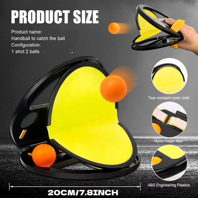 Outdoor Toss Catch Ball Game Set Throw And Catch Game For Kids Family Outdoor Toy 2