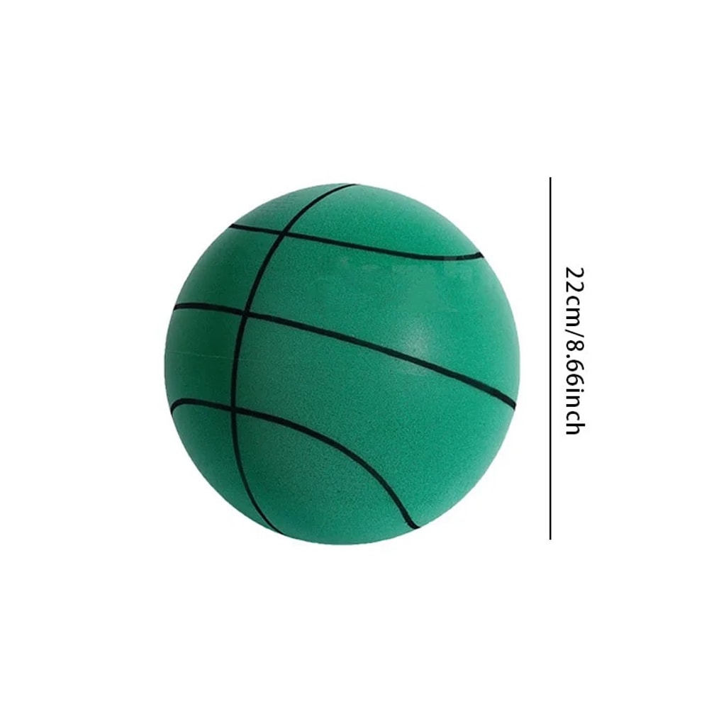 Silent Indoor Basketball For Kids Soft Foam Training Ball Quiet Bounce Toy 7