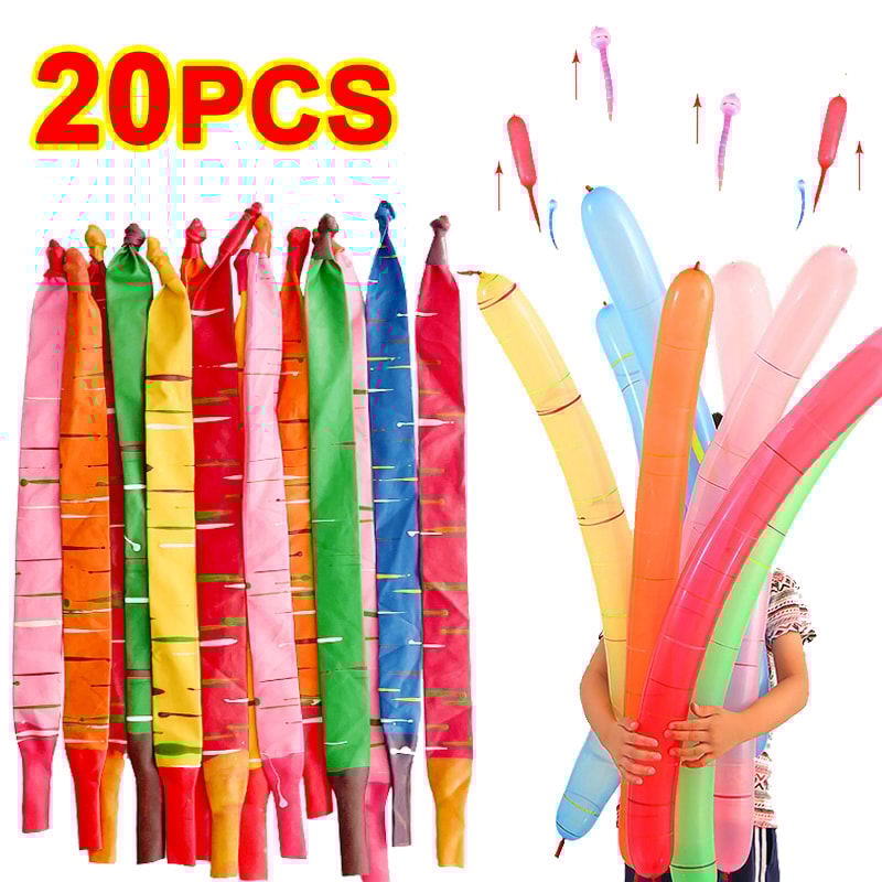 Rocket Balloon Launcher Set For Kids Reusable Flying Balloon Toy Party Pack 2