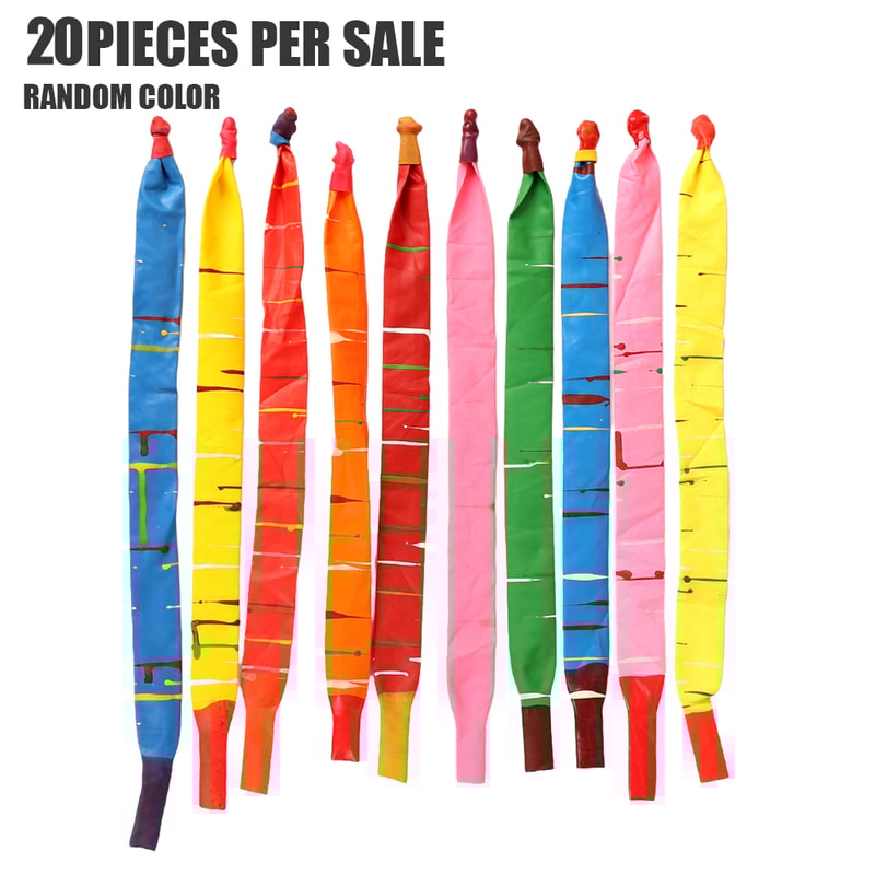 Rocket Balloon Launcher Set For Kids Reusable Flying Balloon Toy Party Pack 4