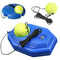 Solo Tennis Trainer Rebound Set For Practice With Elastic Ball And Stable Base 2
