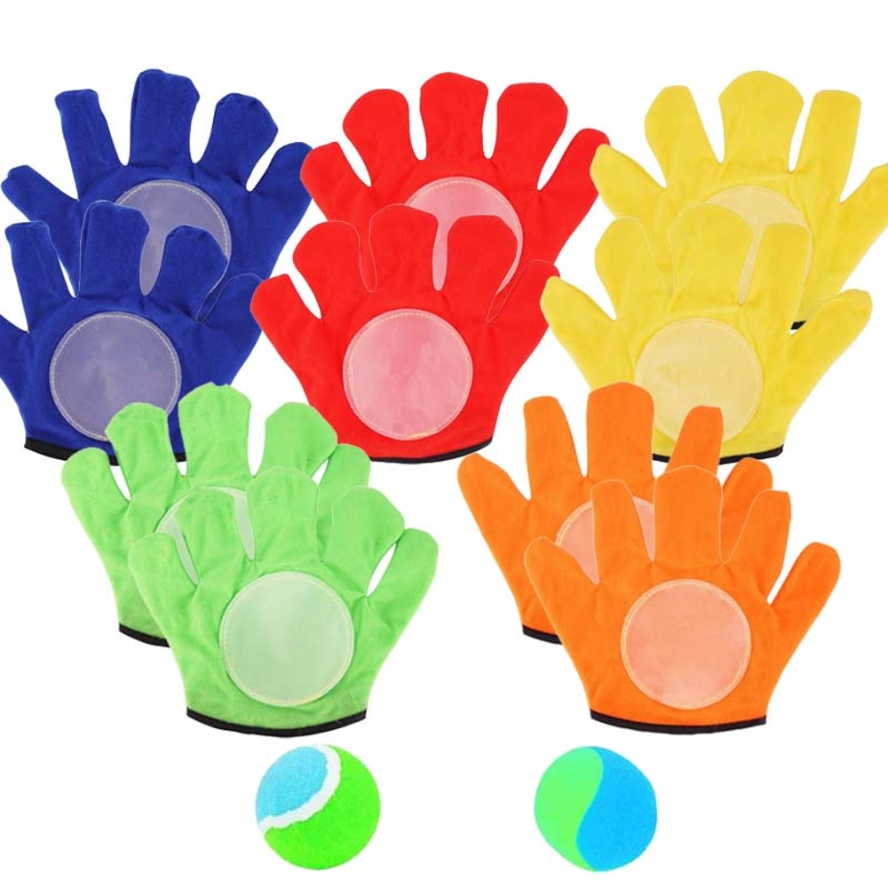 Sticky Catch Paddle Ball Set Outdoor Throw And Catch Game For Kids Family Fun 0