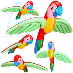 inflatable parrot toss game toy for beach parties outdoor fun