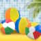 Inflatable Rainbow Beach Ball For Pool Fun Summer Party Decor 6