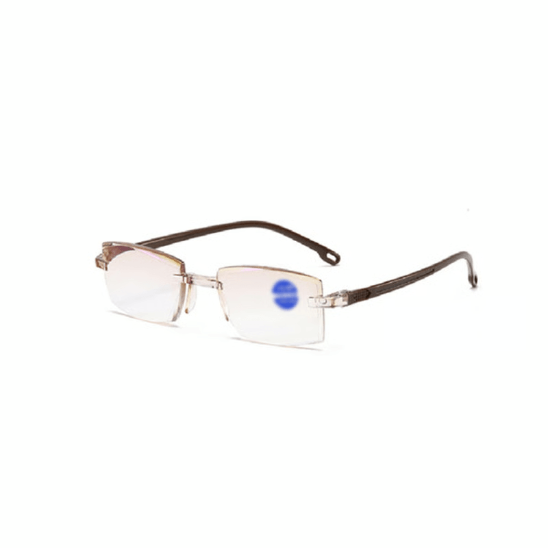 Elegant Rimless AntiBlue Light Glasses For Reading Comfortable Daily Use 7