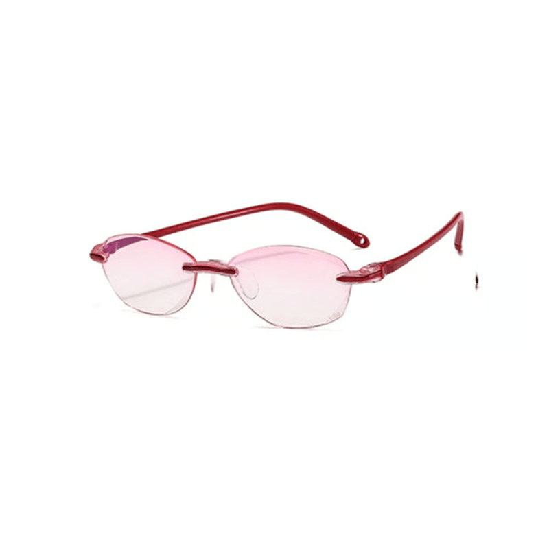 Elegant Rimless AntiBlue Light Glasses For Reading Comfortable Daily Use 8