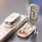 3-in-1 Pill Cutter Splitter with Pill Organizer and Portable Pill Box