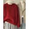 Women's Cashmere Crewneck Sweater 100% Pure Soft Lightweight