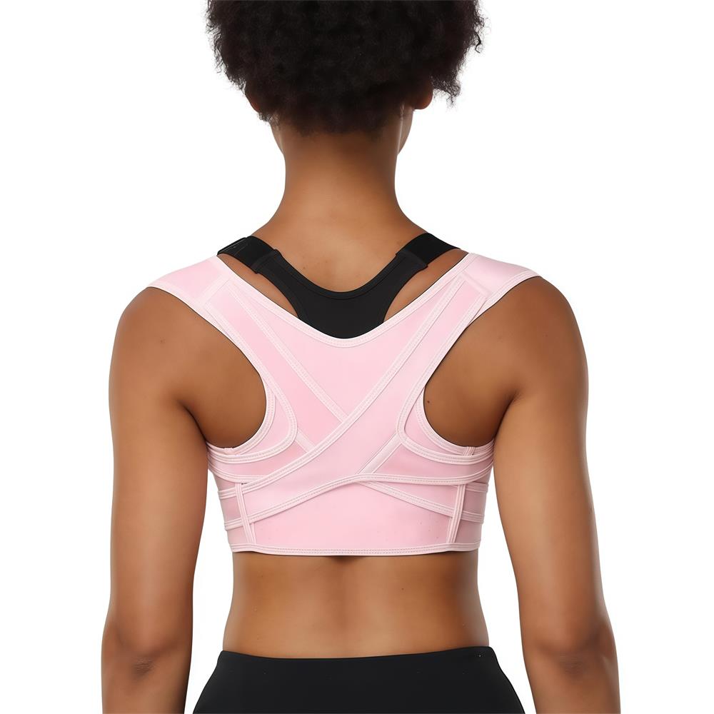 Breathable Posture Corrector Back Brace for Adjustable Upper Back Support