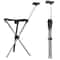 Lightweight Folding Cane with Seat Portable Walking Support for Seniors and Travel