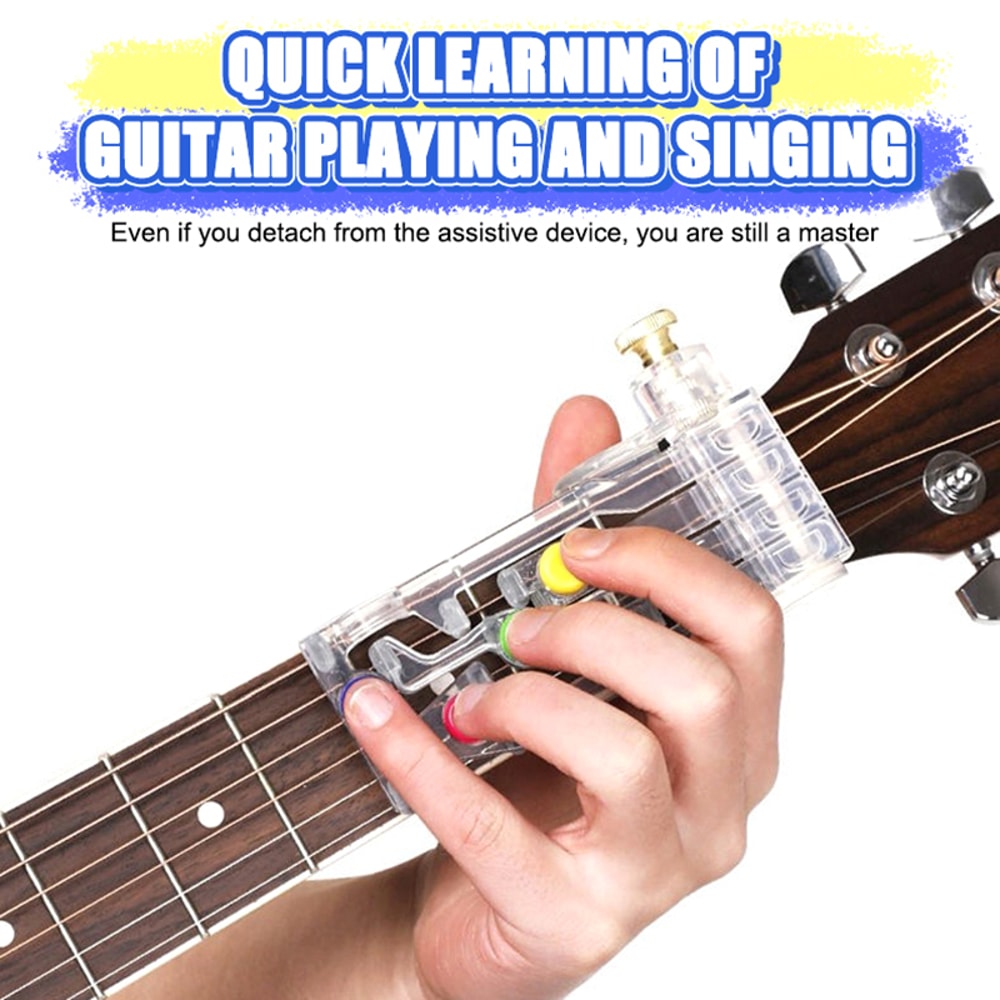 Guitar Practice Aid For Chord Learning Train Like A Pro 6