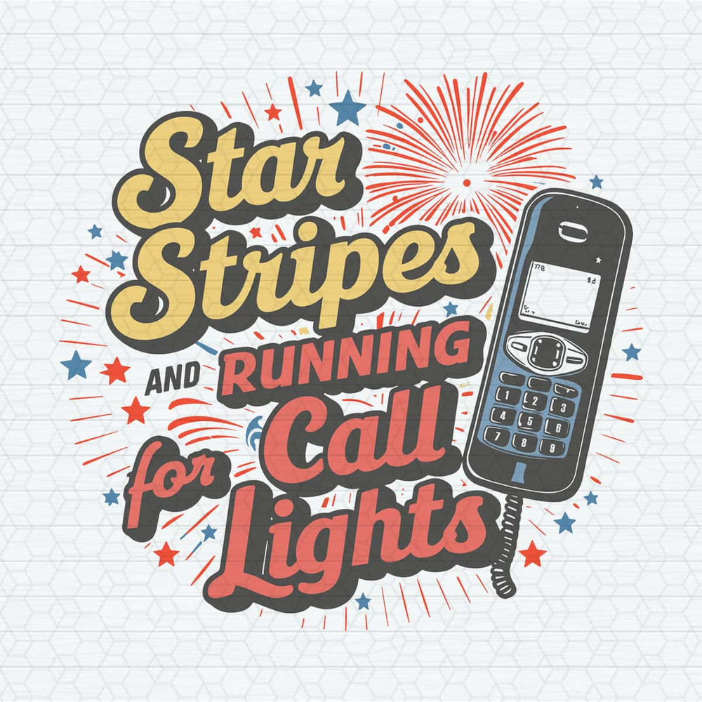 Stars Stripes And Running For Call Lights SVG.jpg