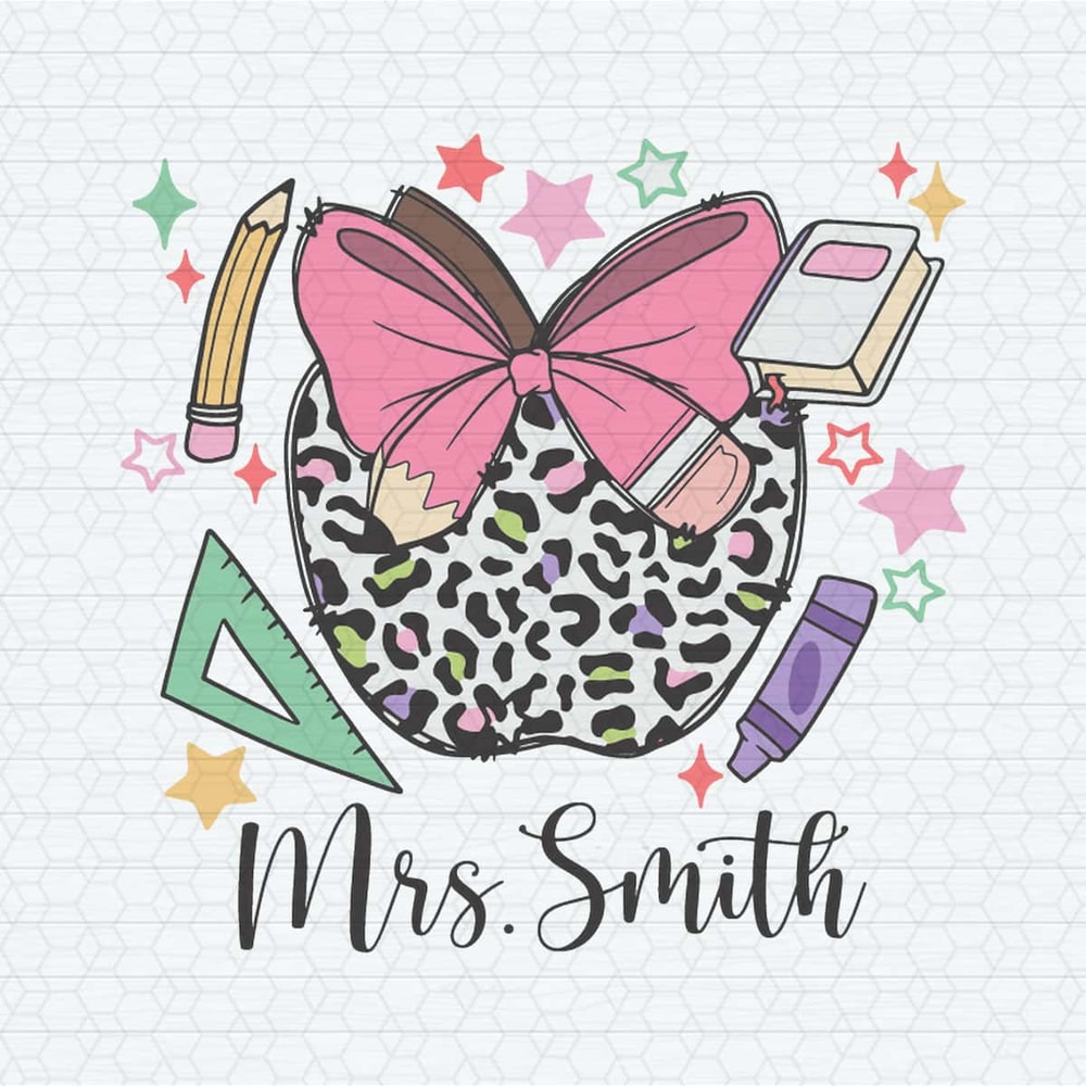 Custom Teacher Learning Tools Back To School SVG.jpg