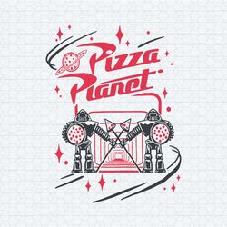 retro pizza planet disney cartoon svg