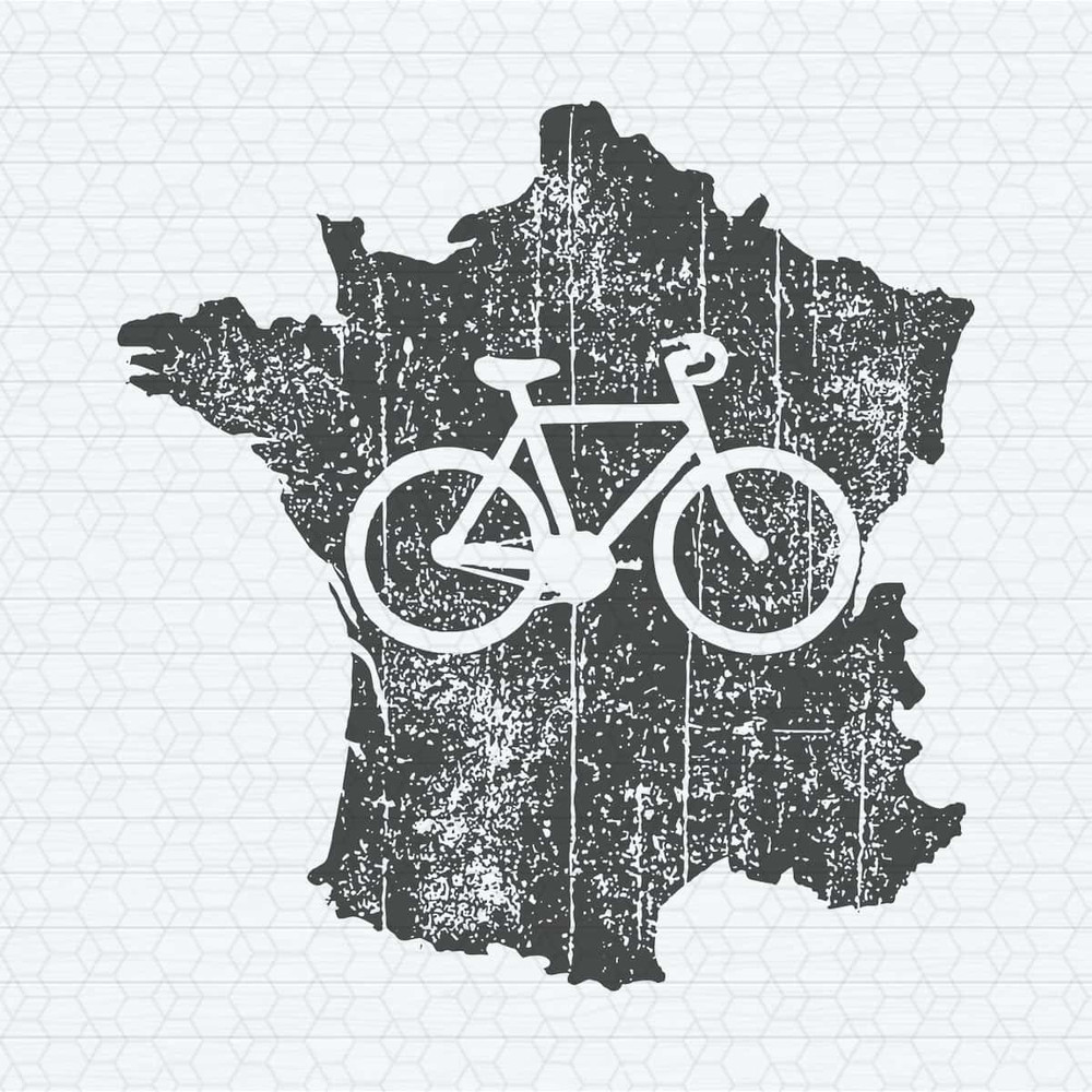 Tour De France Weathered Bike Silhouette SVG.jpg