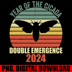 year of the cicada double emergence 2024