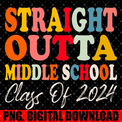 groovy straight outta middle school grad