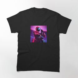 a tactical thriller t-shirt tactical shooter video game character