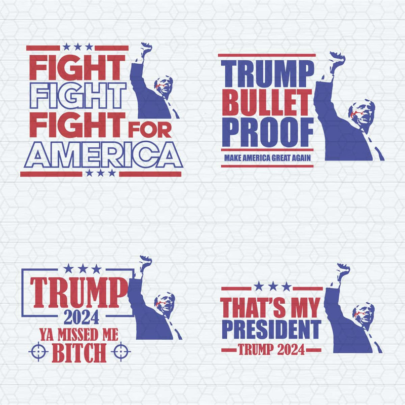 Trump Fight For America Shooting SVG Bundle.jpg