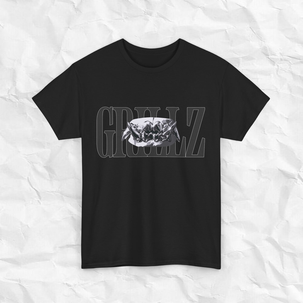Grillz Tshirt silver fangs vampire fangs fang grillz dark aesthetic streetwear style Premium