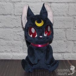 Plush Cat Luna Sailor Moon