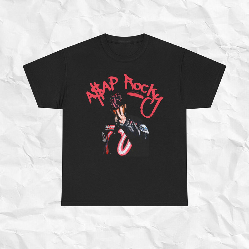 ASAP ROCKY TShirt Asap Rocky Graphic Asap Rocky merch Rare Concert Merch Rap Style Streetwear