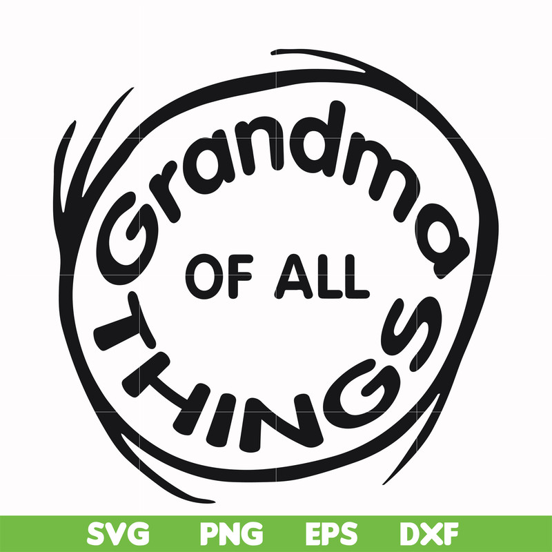 DR000157-Grandma of all things svg, png, dxf, eps file DR000157.jpg