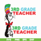 DR00033-3rd grade teacher svg, png, dxf, eps file DR00033.jpg