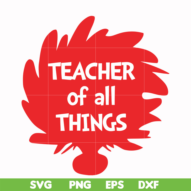 DR00059-Teacher of all things svg, png, dxf, eps file DR00059.jpg