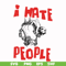 FN000297-I don't hate people svg, png, dxf, eps file FN000297.jpg