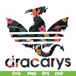 dracarys svg, png, dxf, eps file fn000407