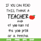 FN00061-If you can read this thank a teacher svg, png, dxf, eps file FN00061.jpg
