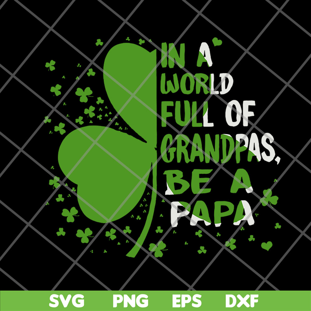 FTD05062110-In A World Full Of Grandpas svg, png, dxf, eps digital file FTD05062110.jpg