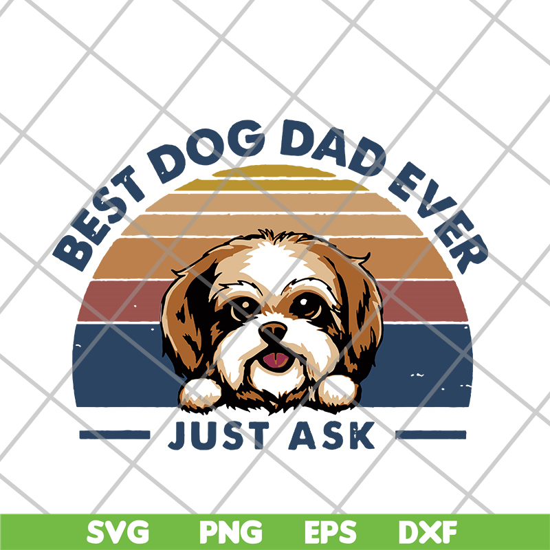 FTD10062105-Best Dog Dad Mom Peeking Dog Retro svg, png, dxf, eps digital file FTD10062105.jpg