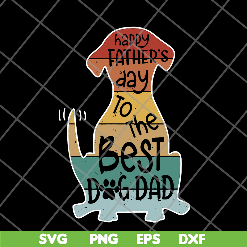 FTD10062126-The best dog dad svg, png, dxf, eps digital file FTD10062126.jpg